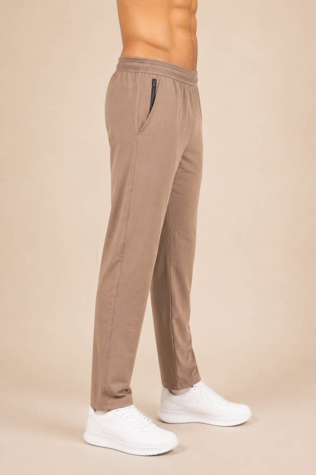 Men’s Essential Zip Pocket Track Pants - Image 2