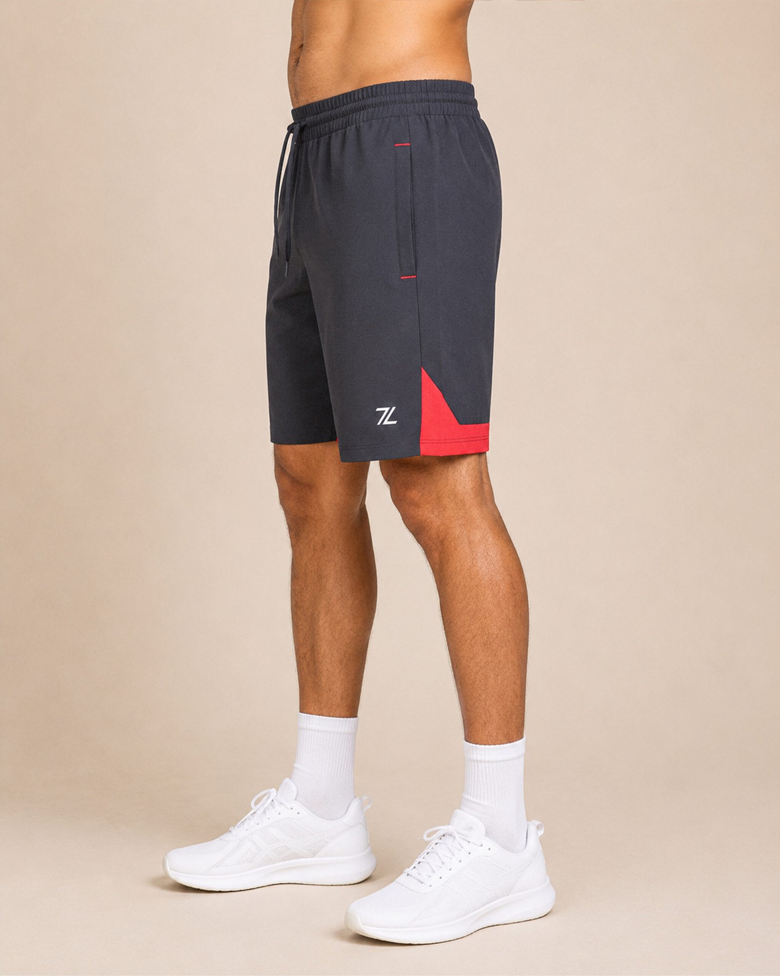 Men’s Contrast Panel Training Shorts - Image 5