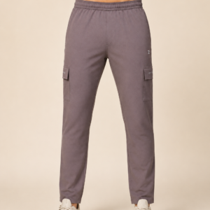 Men’s Polyester Terry Cargo Track Pants