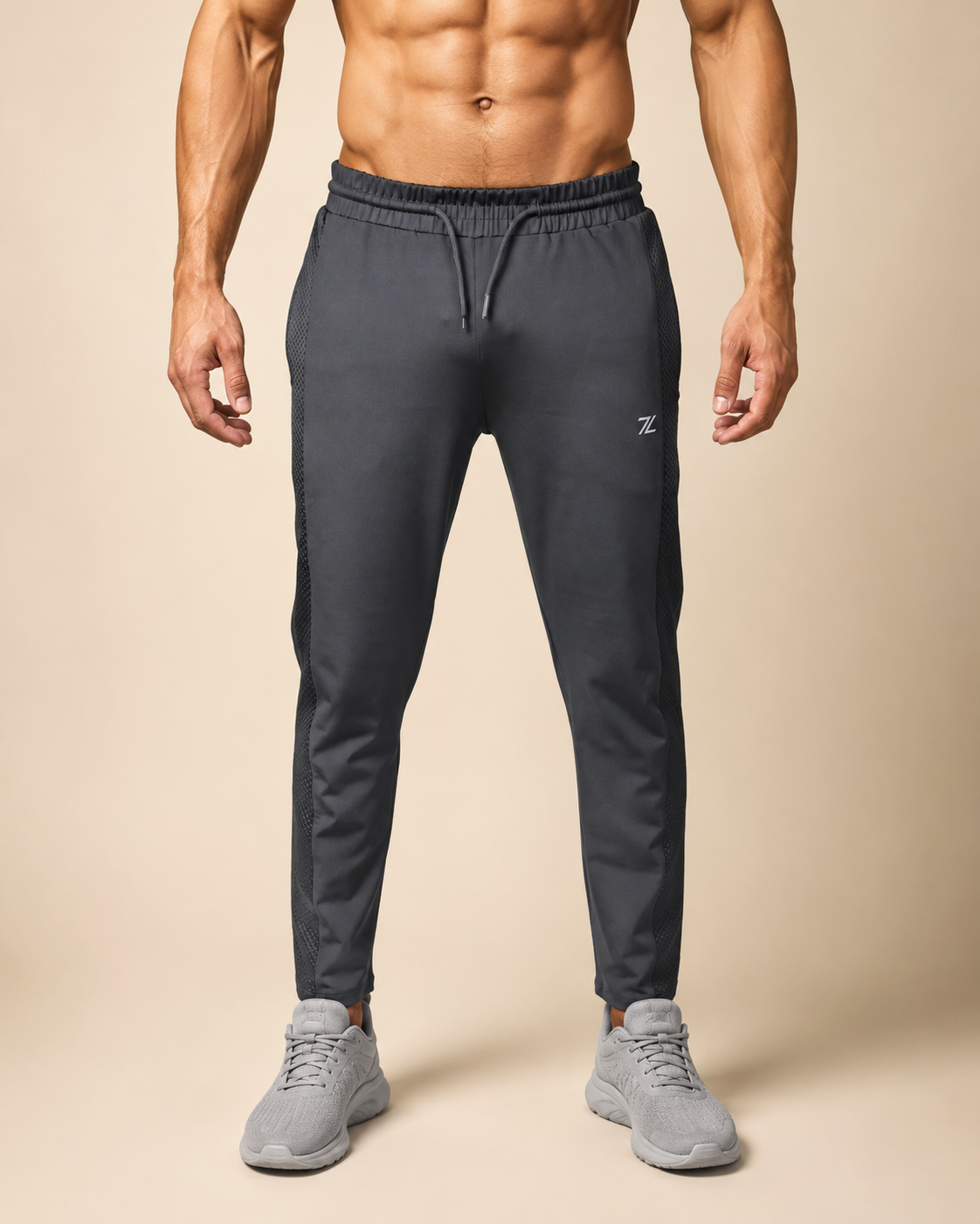 Men’s Dobby Side Bugdot Performance Track Pants